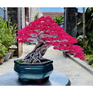Dây nhôm mạ màu làm bonsai handmade! cuộn 500g loại1mm