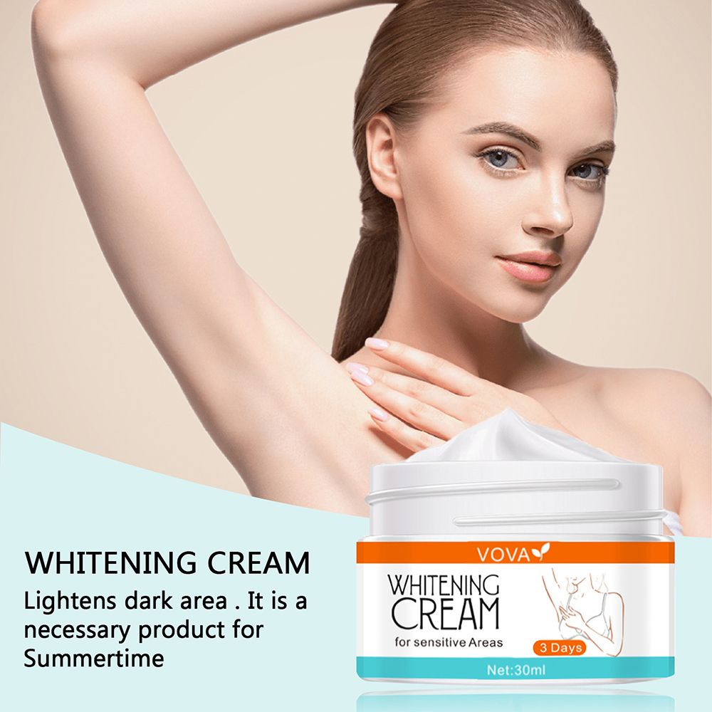 Kem Làm Trắng Vùng Da Dưới Cánh Tay / Đầu Gối 30ml Tiện Dụng