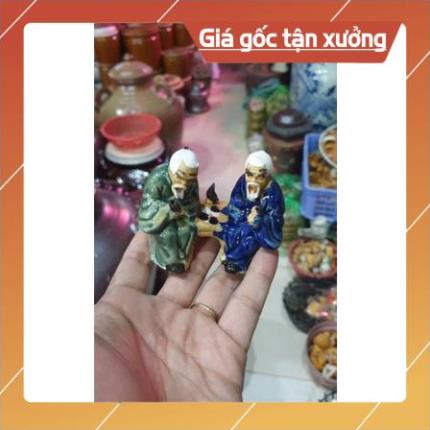 Tiên Ông Đánh Cờ - Phụ kiện trang trí tiểu cảnh hồ cá, bể cá, hòn non bộ, sân vườn