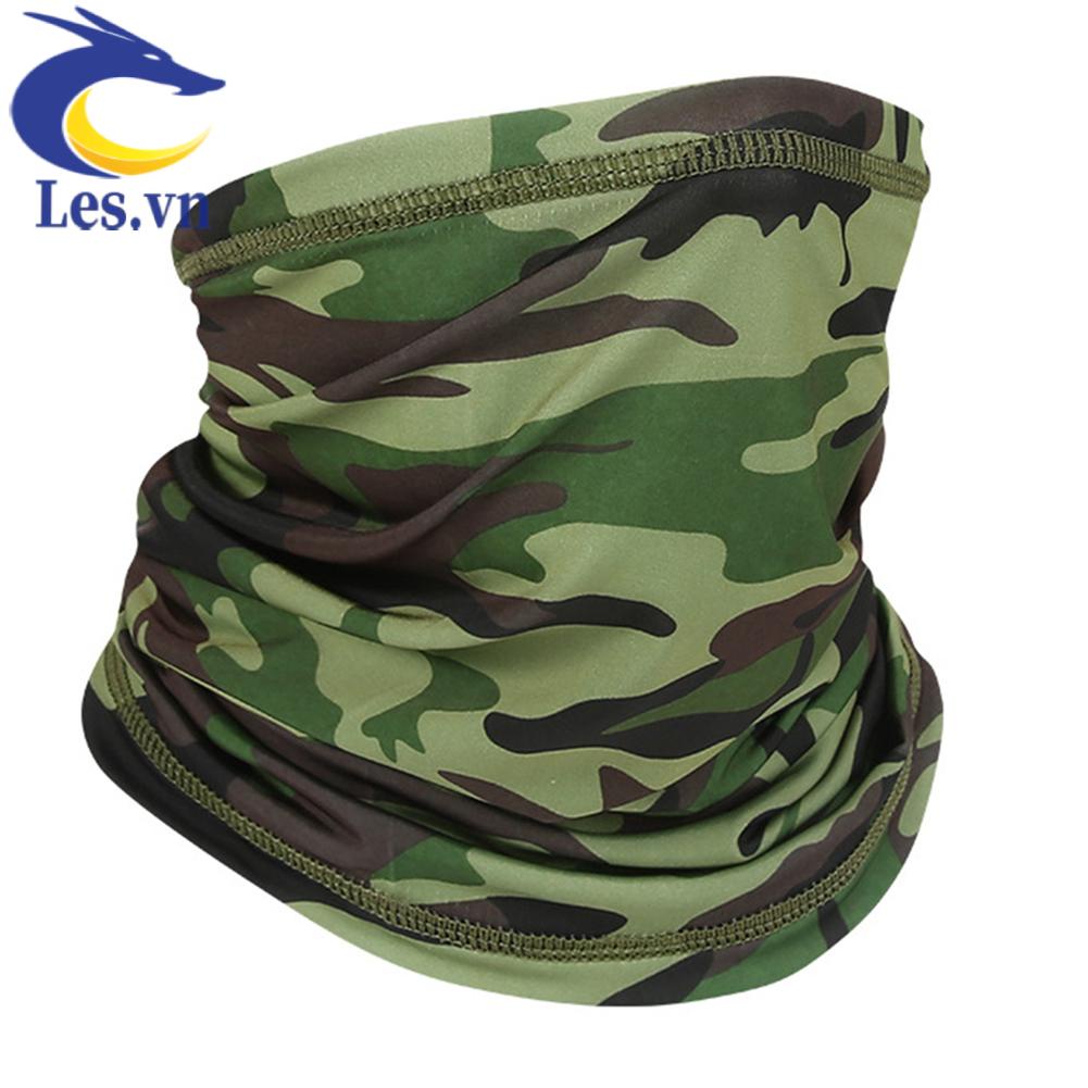 Khăn Ống Bandana Thể Thao Bằng Lụa Lạnh Đa Ứng Dụng