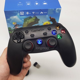 GameSir G3s - Tay cầm chơi game bluetooth đa hệ, Android, IOS, PC, PS3