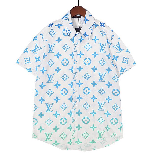 Áo Sơ Mi Cotton Ngắn Tay In Họa Tiết Thời Trang Cá Tính