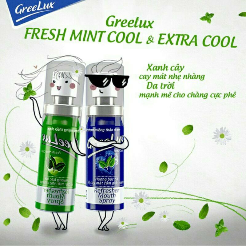 ✅ ( Chính Hãng ) Greelux Xịt Thơm Miệng