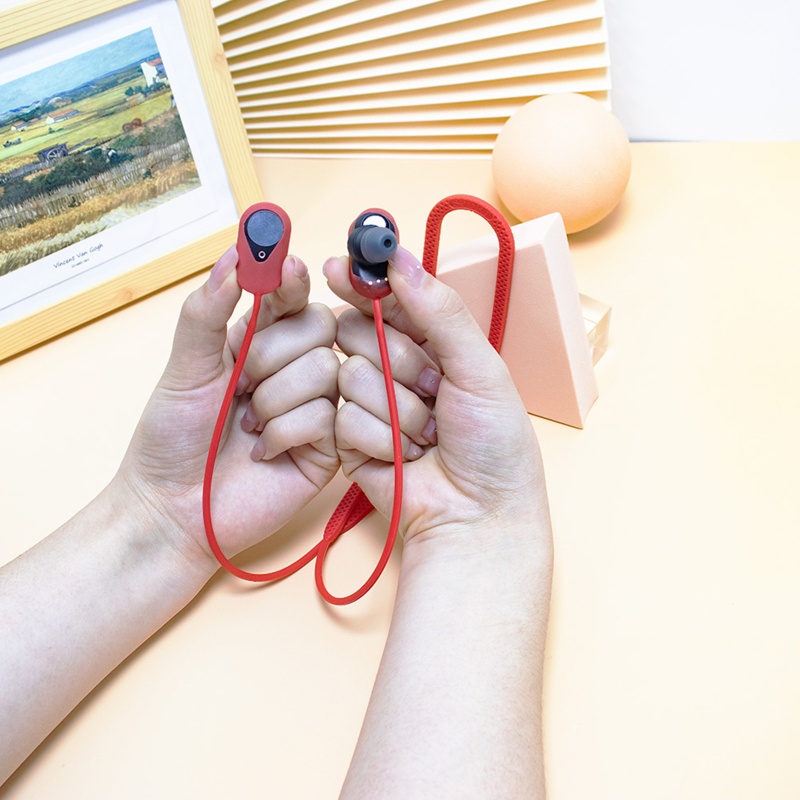 Dây đeo cổ bằng silicon mềm chống thất lạc dành cho tai nghe WF-1000XM3