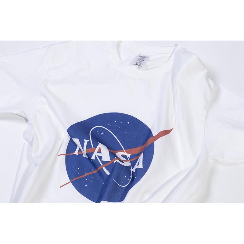 Áo thun cotton cổ tròn NASA