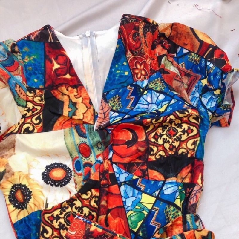 Jum hoa siêu xinh chất lụa Mango