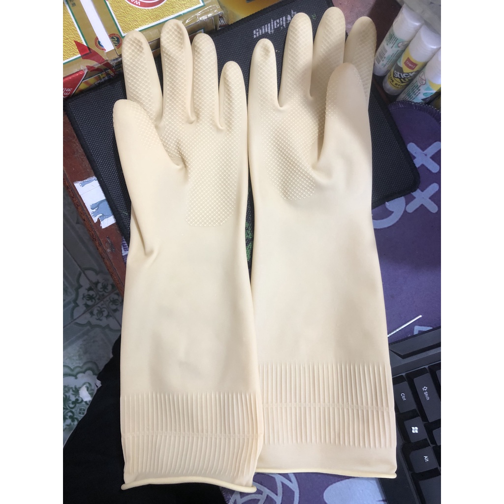 Đôi Găng Tay Cao Su Hợp Thành Dài