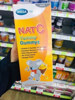 KẸO DẺO NAT C Yummy Gummy