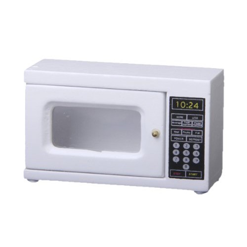 Mô hình lò vi sóng mini tỉ lệ 1 : 12 trang trí nhà búp bê