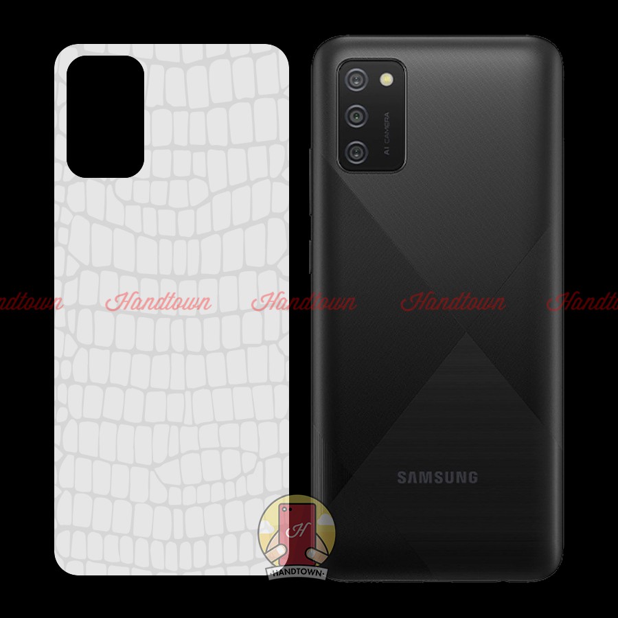 Miếng Dán PPF Mặt Lưng Samsung Galaxy A02s samsungA02s Kính Cường Lực Dẻo Vân Cá Sấu / Hiệu Ứng Cầu Vồng / Trong Suốt