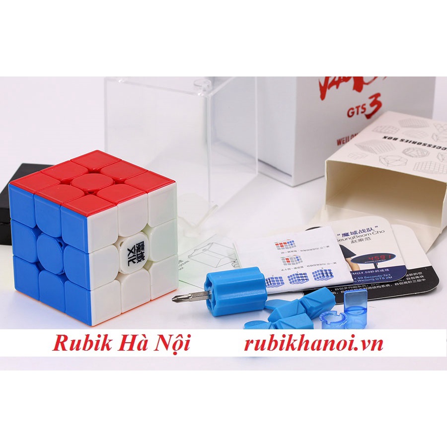 Rubik 3x3 Moyu Weilong GTS3 Có Nam Châm Cao Cấp