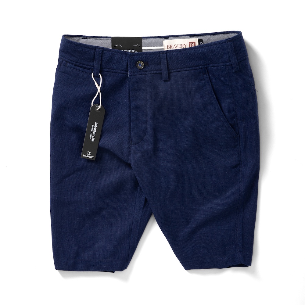 Quần short linen bố RENDY mềm mịn thoáng mát, dày dặn - Bravery