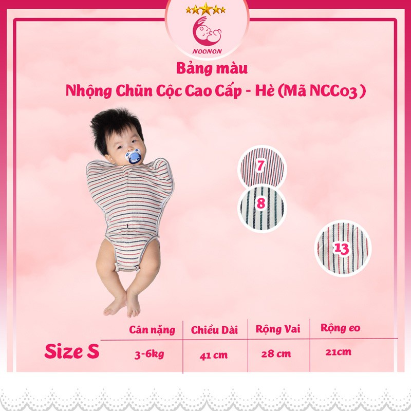 Nhộng Chũn Cộc Giúp Cho Bé Ngủ Ngon-Noonon - NCC03.