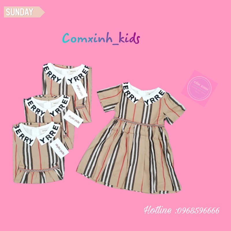 Set Váy Bbr cho Bé Gái ❤Cực xinh ❤️sang chảnh❤️🔥Bộ sưu tập xuân hè 2021🔥SỰ LỰA TRỌN TUYỆT VỜI CHO MẸ VÀ BÉ