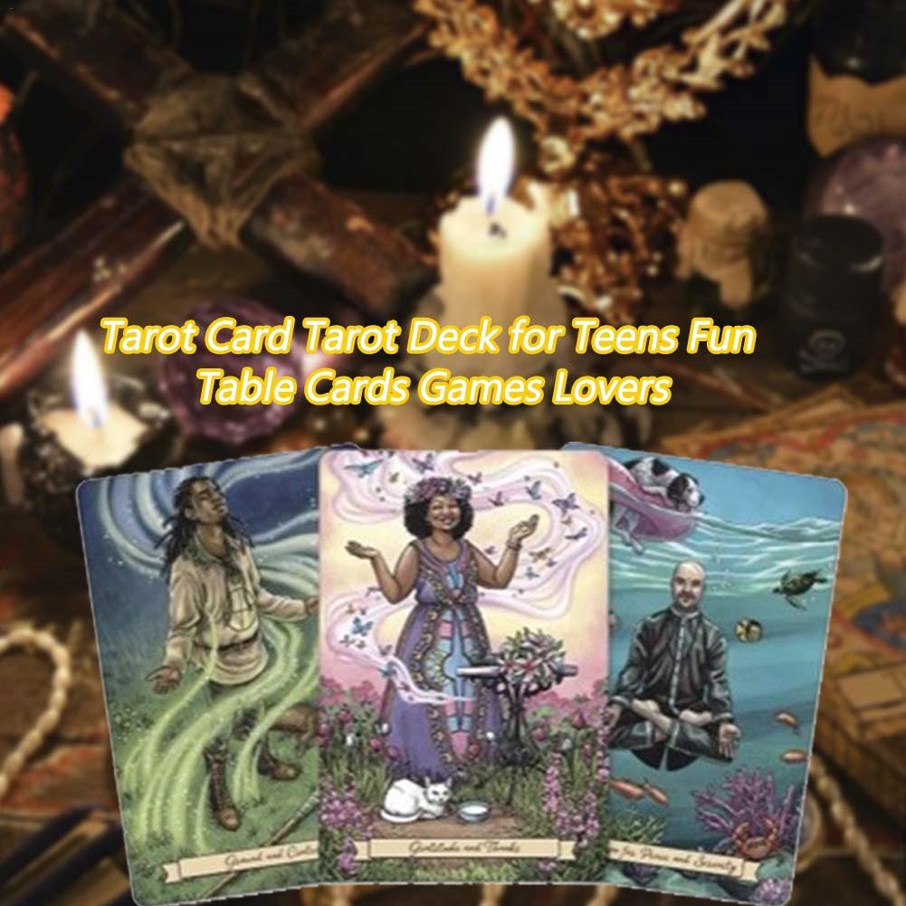 Bộ Thẻ Bài Tarot Thiết Kế Dễ Thương Cho Người Lớn Tuổi