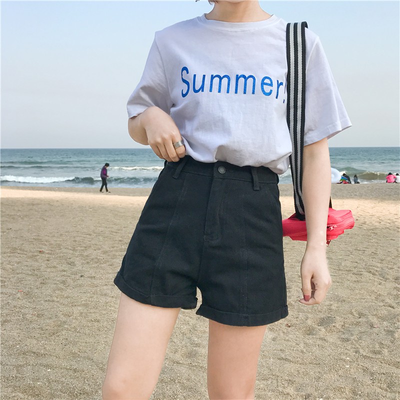 [Có Sẵn] Quần short cạp cao ulzzang #651 | BigBuy360 - bigbuy360.vn