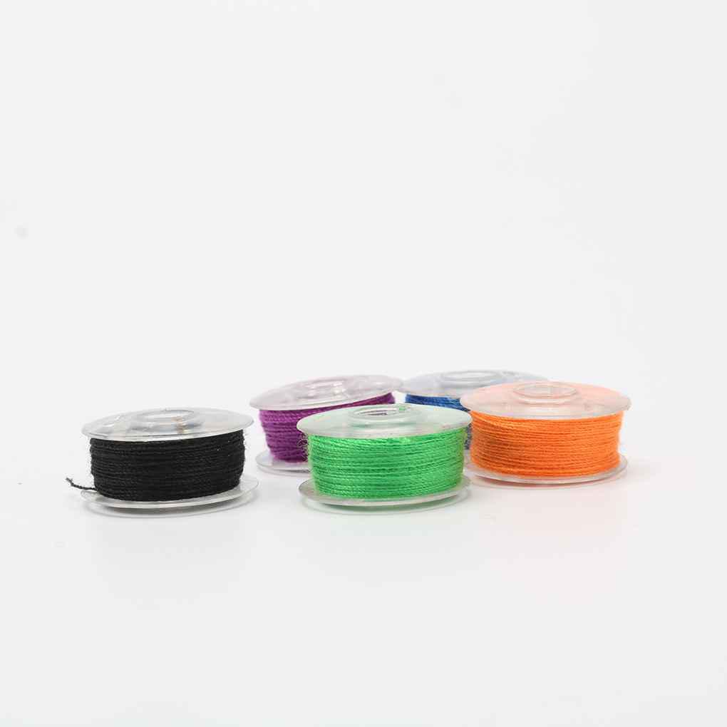 25 Cuộn Chỉ Trong Suốt Nhiều Màu Bằng Nhựa