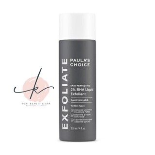 Tẩy da chết BHA-Salicylic Acid 2% full 118 ml Liquid