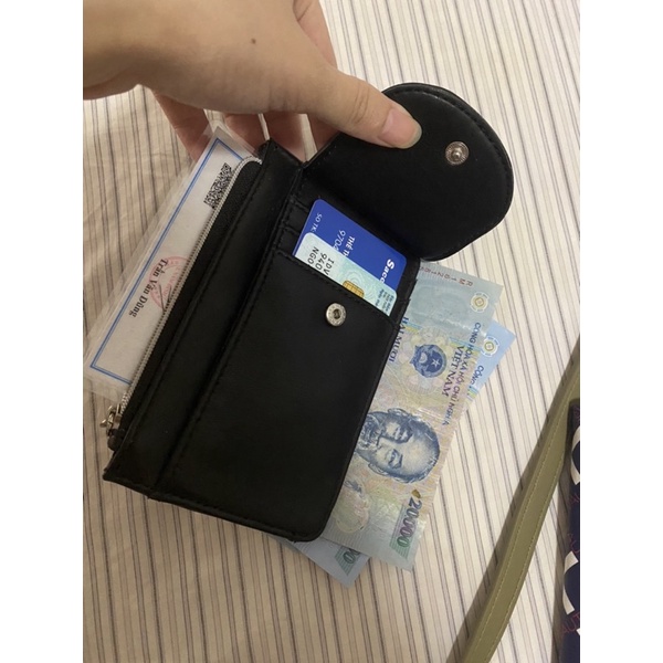 Ví da xuất dư mẫu giới hạn hàng chính hãng sale siêu hời