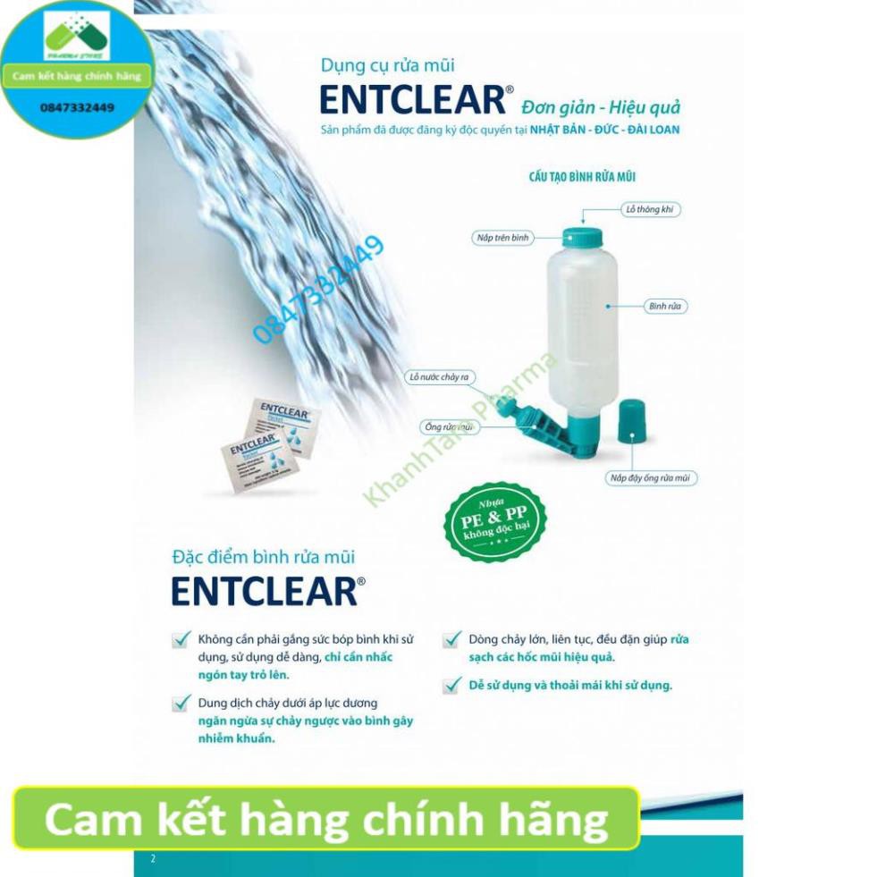 Bộ rửa mũi ENTCLEAR