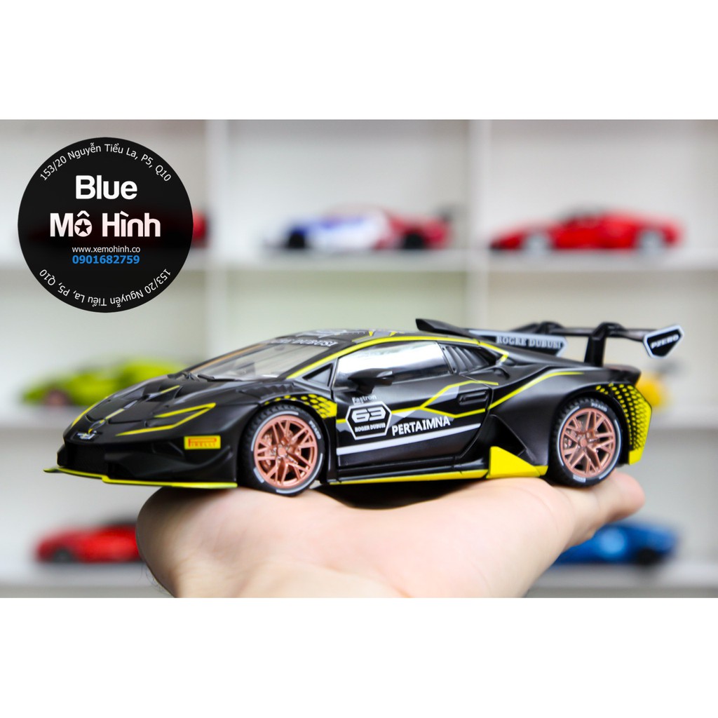 Blue mô hình | Xe mô hình Lambo Huracan GT3 Evo 1:32