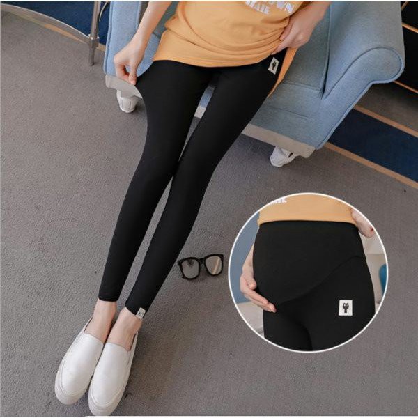 Quần tất bầu lót lông ❤️FREESHIP❤️ quần bầu legging mùa đông lót nỉ 3D cạp chéo siêu ấm