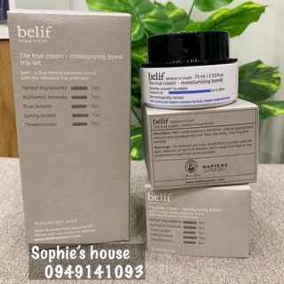 [75ml] Kem dưỡng ẩm Belif moisturizing bomb