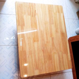 Mặt bàn gỗ cao su 60 x 80 cn
