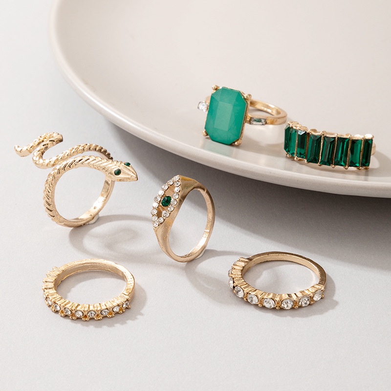 Set 6 Nhẫn Thời Trang Cổ Điển Cho Nữ