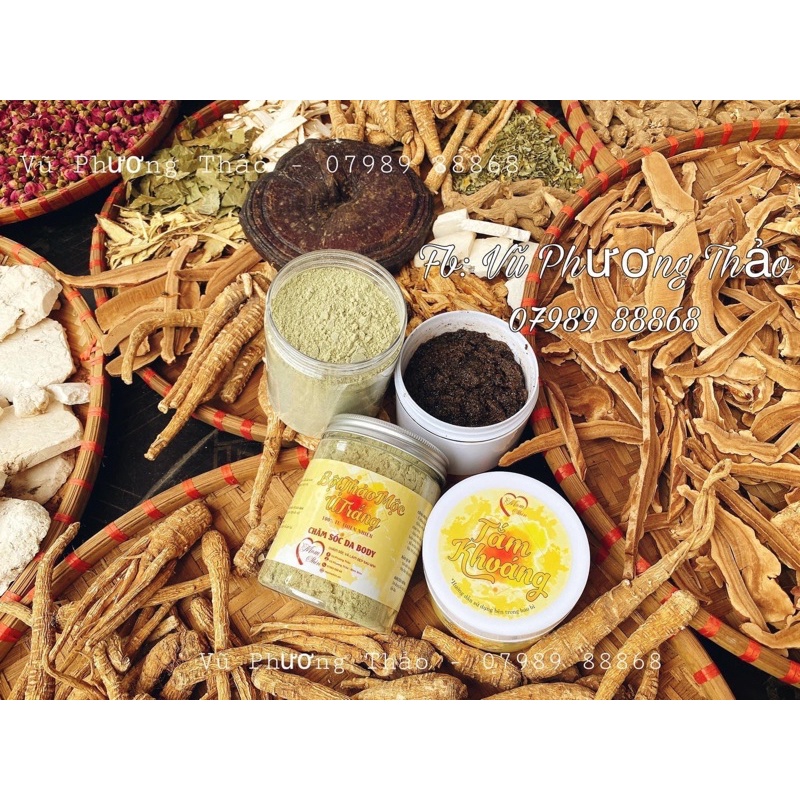 BỘT Ủ TRẮNG THẢO MỘC MOM SHIN | Vũ Phương Thảo Mom Shin | Shop Mẹ Thảo | Ở Cữ Mẹ Shin Min Gin