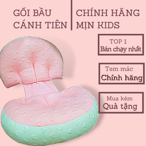 Gối Bà Bầu, Gối Bầu Cánh Tiên Cao Cấp Nâng Đỡ Bụng Hỗ Trợ Giảm Đau Lưng Cho Mẹ Bầu TUTI MOMMY