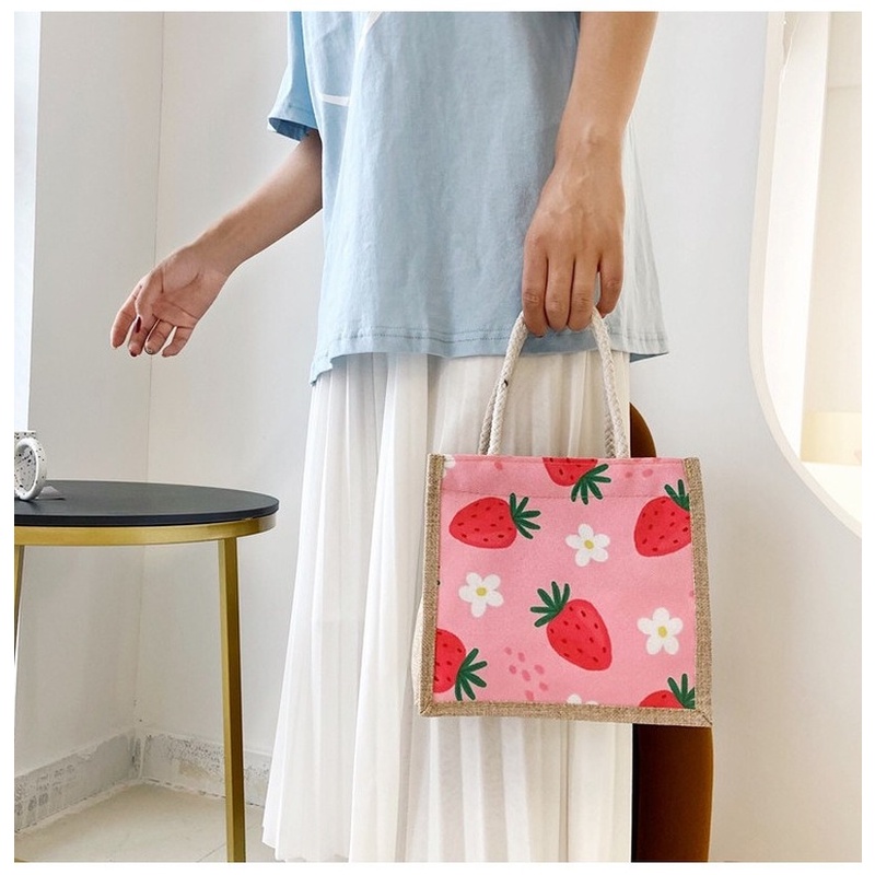 Túi cói mini đi biển nữ đẹp đi chơi thời trang dễ thương cute cá tính phong cách Vintage