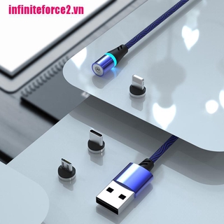 Dây Cáp Sạc Vn Micro Usb Type C Có Nam Châm Cho Android