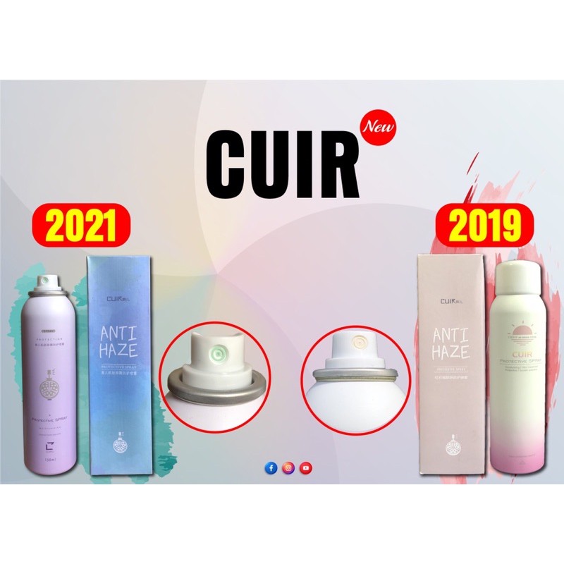 CHAI XỊT CHỐNG NẮNG NÂNG TONE  CUIR  PROTECTIVE SPAY AUTH 100%