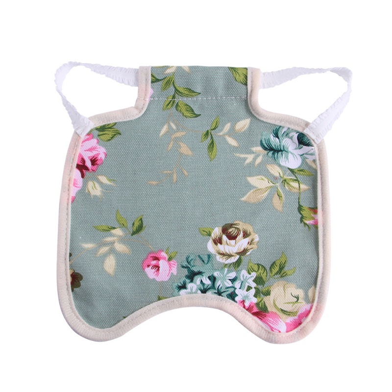 Lucky Tạp Dề Yên Ngựa Co Giãn Phối Ren Lông Vũ Có Giá Đỡ Bảo Vệ Cho Thú Cưng Gà Vịt