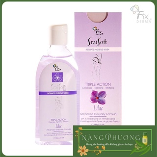 ( CHÍNH HÃNG) Gel Vệ Sinh Hương Hoa Tử Đinh Hương Fixderma Srai Soft Gel – Lilac (100g)