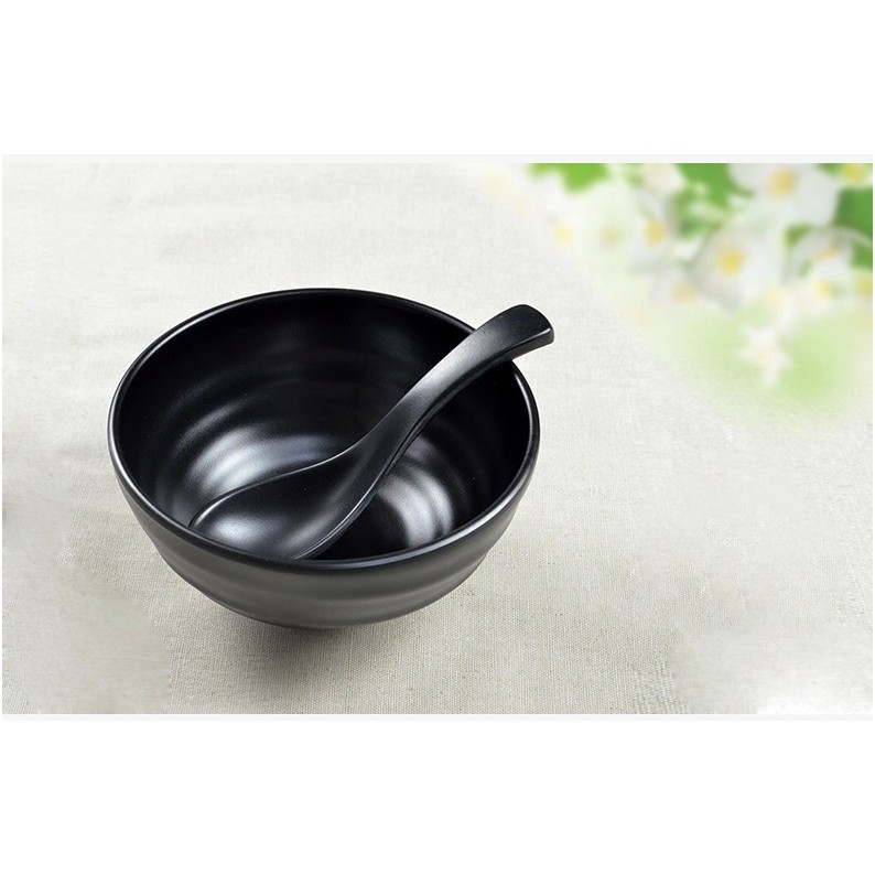 [h2kshop.vn] Chén xoắn màu đen cao cấp Hàn Quốc 11.5cm LBW045S