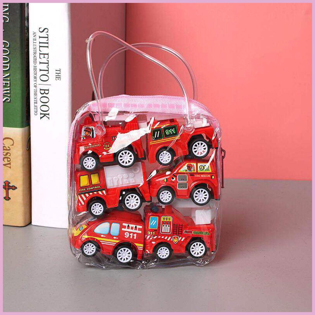 Set 6 Xe Hơi Đồ Chơi Mini Cho Bé