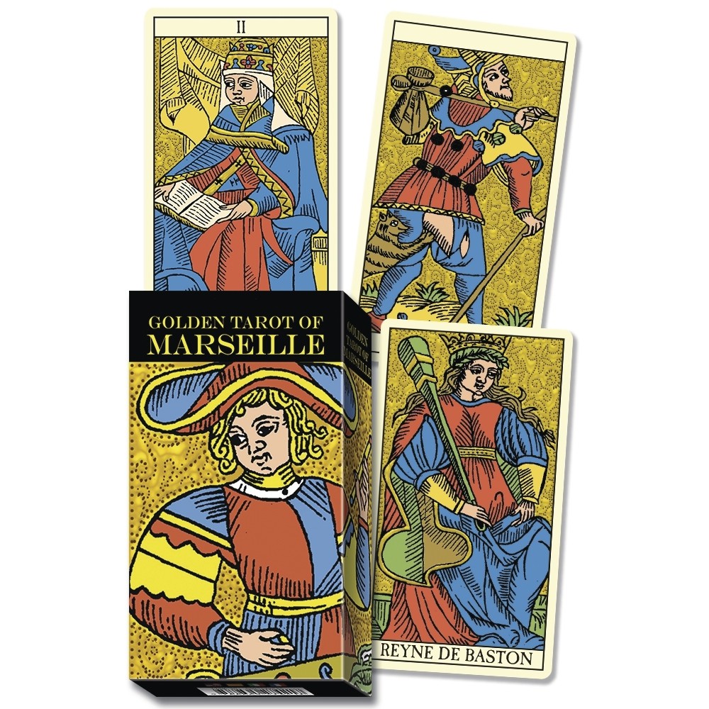Bộ Bài Golden Marseille Tarot (Mystic House Tarot Shop)