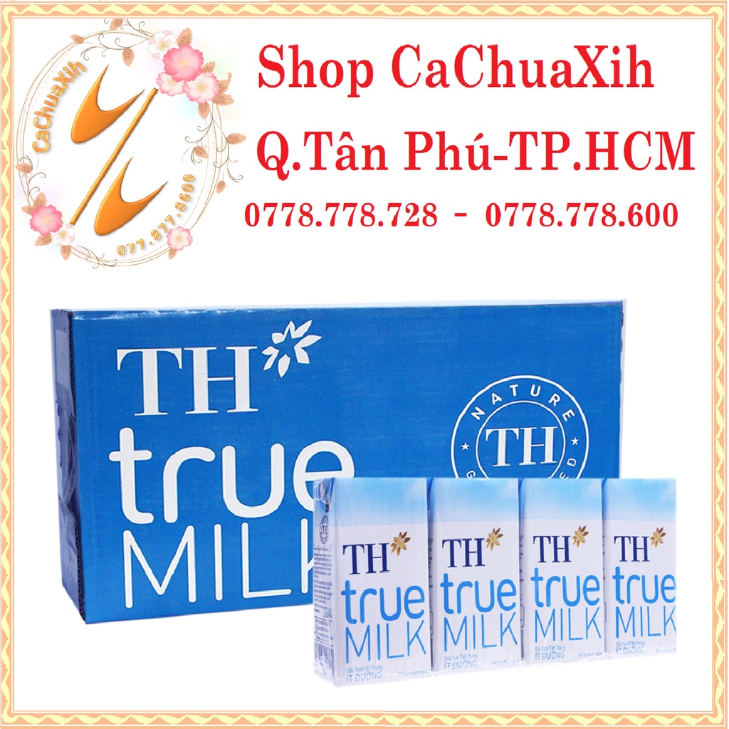 Sữa TH tiệt trùng Nguyên thùng 48 hộp 180ml