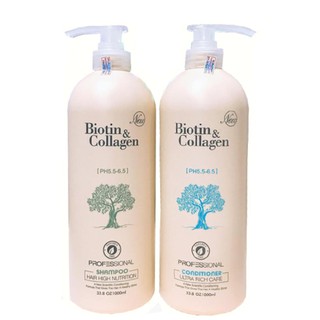 Cặp gội xả Biotin & Collagen Professional Phục Hồi Chống Rụng Tóc