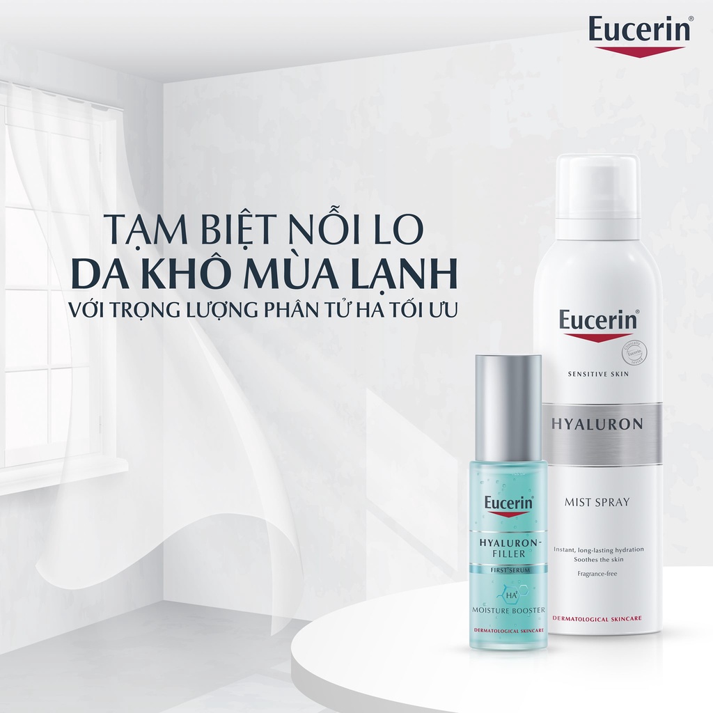 [COMBO] Xịt Khoáng Dưỡng Ẩm Eucerin Hyaluron Mist Spray