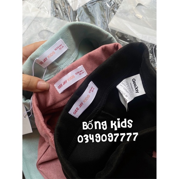 Quần Legging Bé Gái Giả Da GJ
