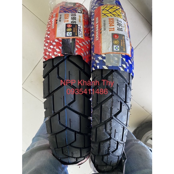 Vỏ  Xe yamaha YB125 size 110/90-16 DPlus không ruột