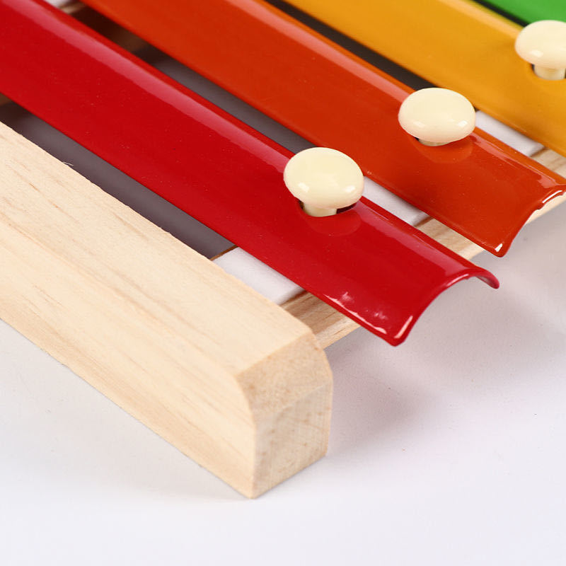 🍄THE ONE🍄Đồ chơi âm nhạc Knocking bằng gỗ cho trẻ sơ sinh và trẻ em 6-12 tháng Trẻ sơ sinh 1-2-3 tuổi Nhạc cụ chơi kèn Xylophone