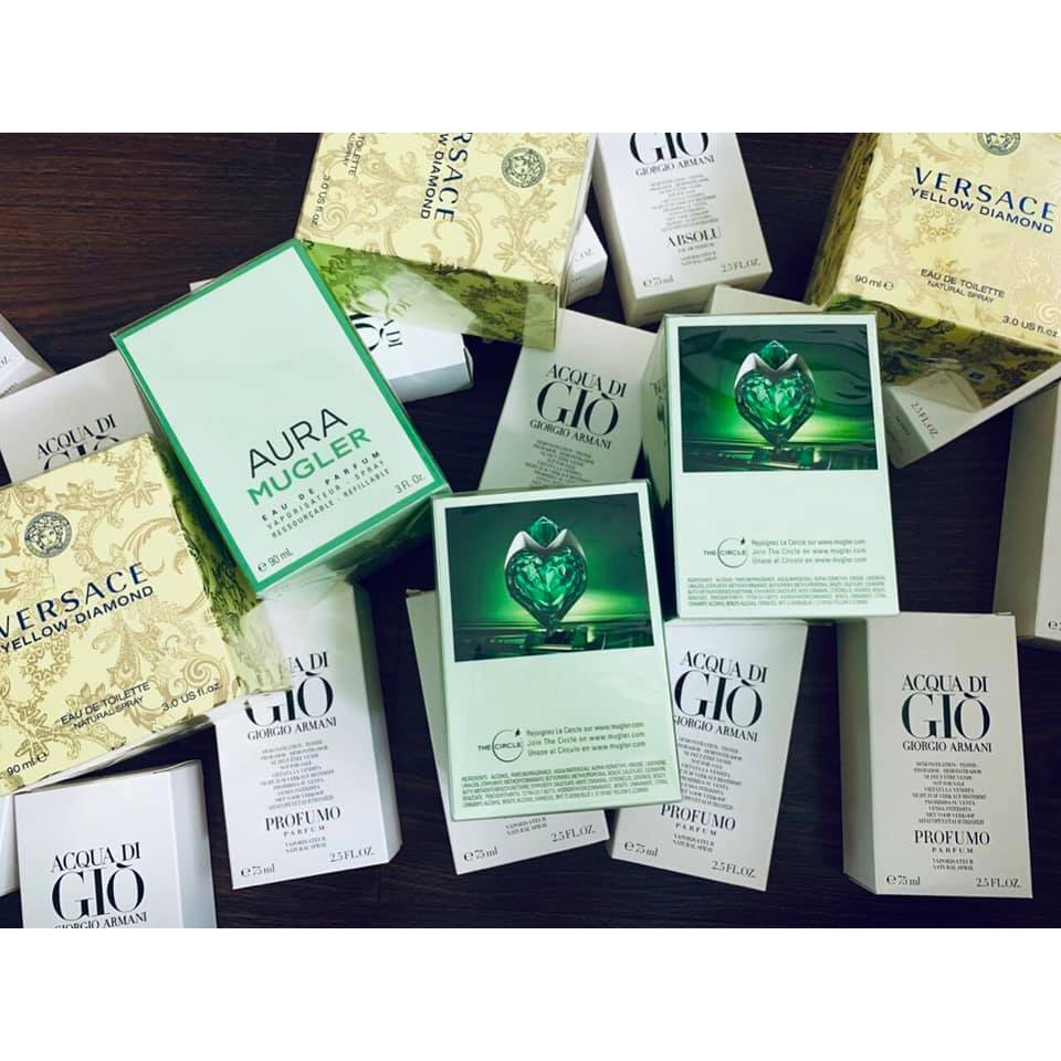 NƯỚC HOA NỮ AURA MUGLE [ 90ML SEAL - CHÍNH HÃNG ]