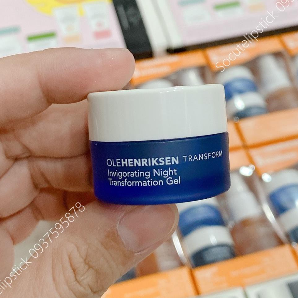 Gel phục hồi, làm sạch sâu Ole Henriksen Invigorating night Transformation Gel OleHenriksen Mini 7ml