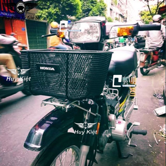 Rổ Dream, Cub Honda Kiểu Thái Kèm Pat và Ốc Hàng Cao Cấp MS6075