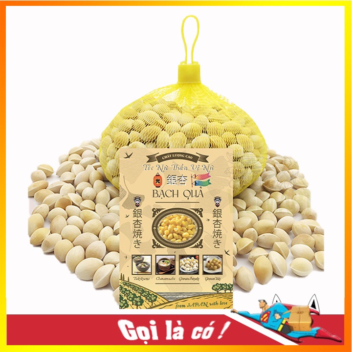 Bạch Quả Nguyên Vỏ 🌺FREESHIP🌺 Bạch Quả Tươi - Đảm bảo từng hạt