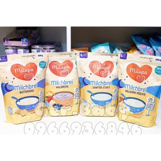 Cháo sữa ăn dặm Milupa